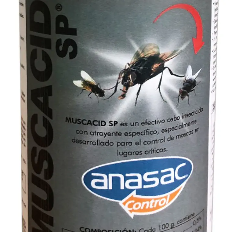 MUSCACID Cebo Insecticida – Control Profesional de Moscas - 250 gr 1
