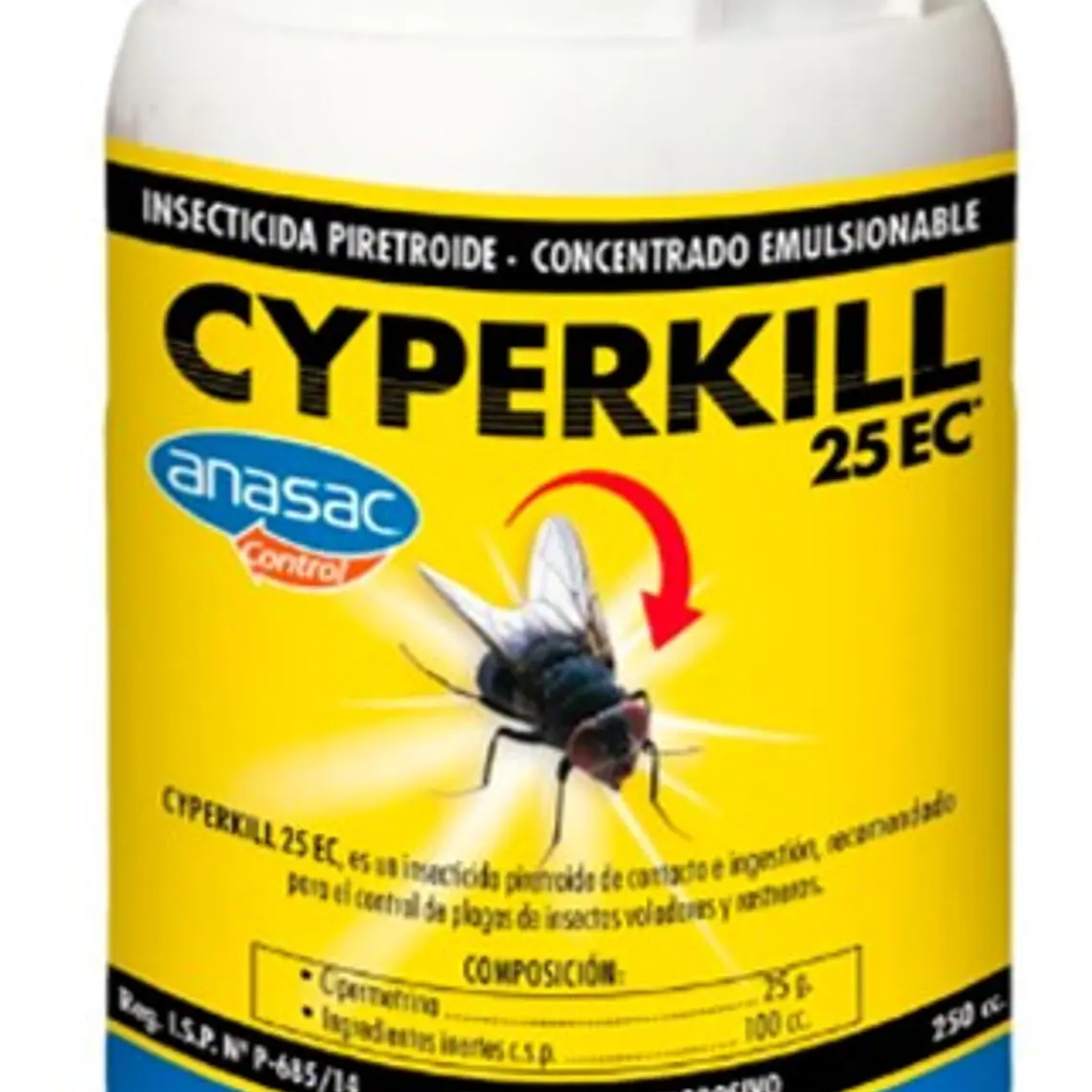 CYPERKILL 25 EC ANASAC – Insecticida Profesional con Cipermetrina 1