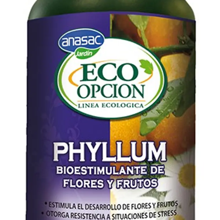 Bioestimulante de flores y frutos 100% natural  PHYLLUM ECO 1