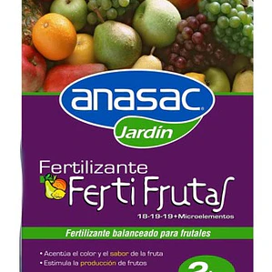 Fertilizante para Frutales  FERTI FRUTAS ANASAC 2kg