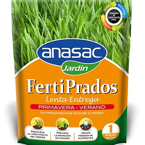 Fertilizante FERTI PRADO ANASAC PRIMAVERA-VERANO entrega lenta 1KG