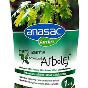 Fertilizante para arboles y arbustos ANASAC  1KG