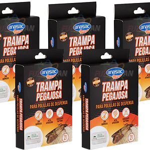 Trampa para polillas de despensa 2 und. NO TOXICA -  PACK 5 UNIDADES