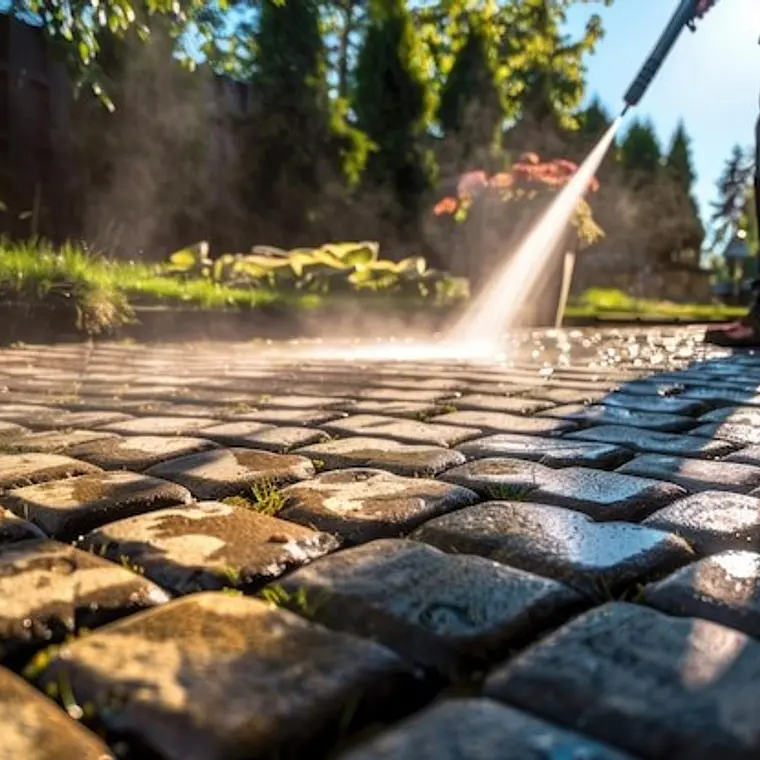 Hidrolavado de Adoquines Profesional en Santiago | Fuze Clean 3