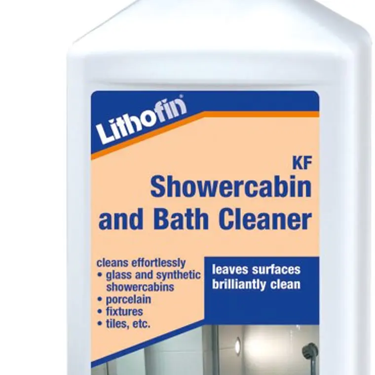 Limpiador Antisarro para Duchas y Baños -  Lithofin KF Showercabin and Bath Cleaner 500cc – 1