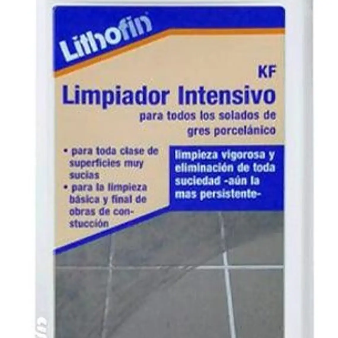 Limpiador Intensivo Porcelanato y Cerámica profesional  Lithofin 1 Litro 1