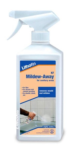 Elimina hongos, moho y bacterias Lithofin Mildew-Away 500cc
