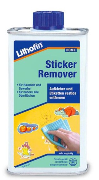 Removedor de Stickers y Adhesivos Lithofin 250cc