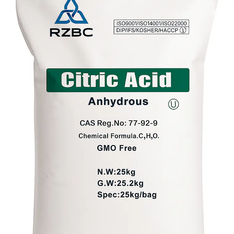 Acido Citrico Anhidro 100% puro 1 y 25 kg 2
