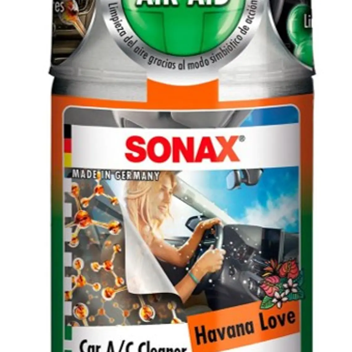 Limpiador / Purificador de aire acondicionado  SONAX 100ml 1