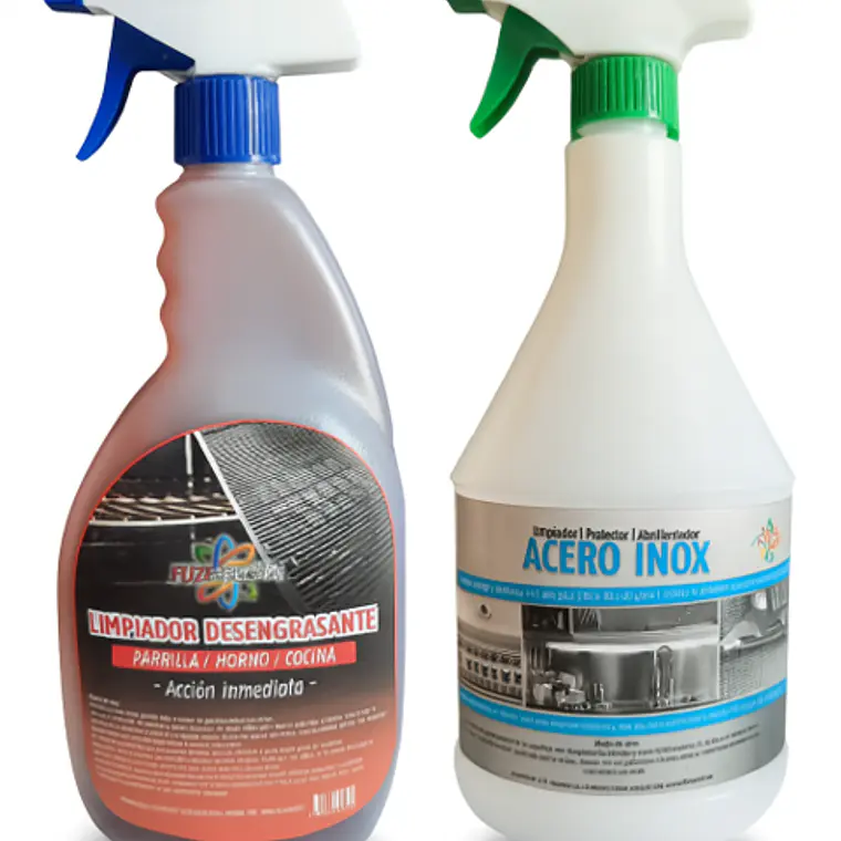  Pack Desengrasante + Protector acero inoxidable 1 litro c/u 1
