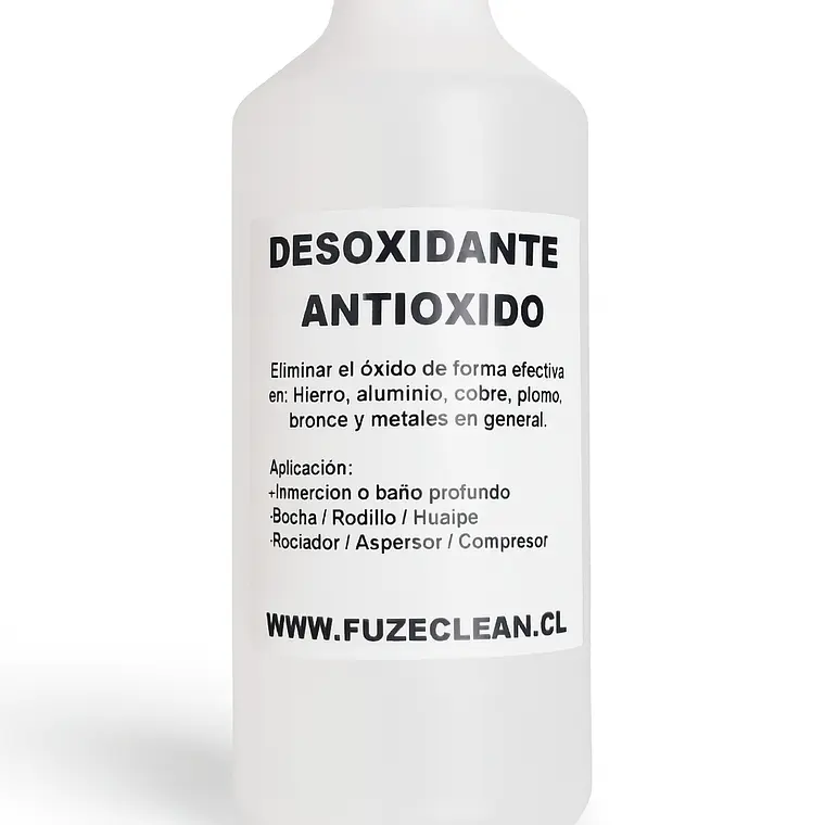 Desoxidante Fosfatizante FUZECLEAN – Removedor de Óxido y Tratamiento Anticorrosivo para Metales 1