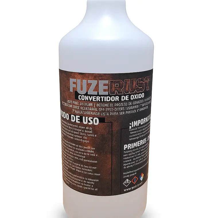 Convertidor de Óxido FUZE RUST | Tratamiento Anticorrosivo 1 y 5 Litros 1