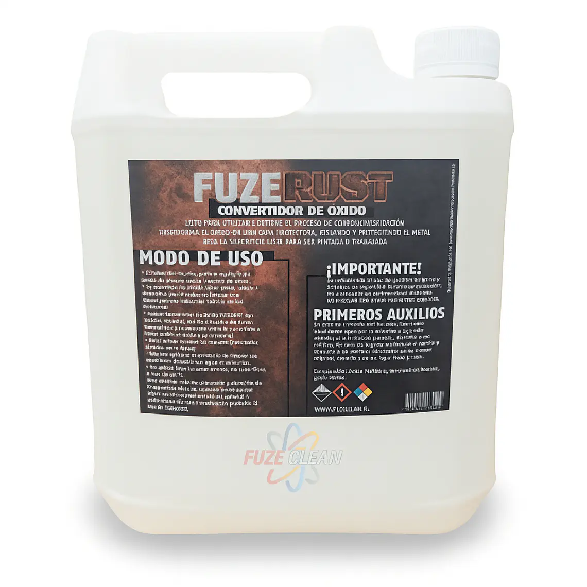 Convertidor de Óxido FUZE RUST | Tratamiento Anticorrosivo 1 y 5 Litros 2