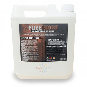 Convertidor de Óxido FUZE RUST | Tratamiento Anticorrosivo 1 y 5 Litros