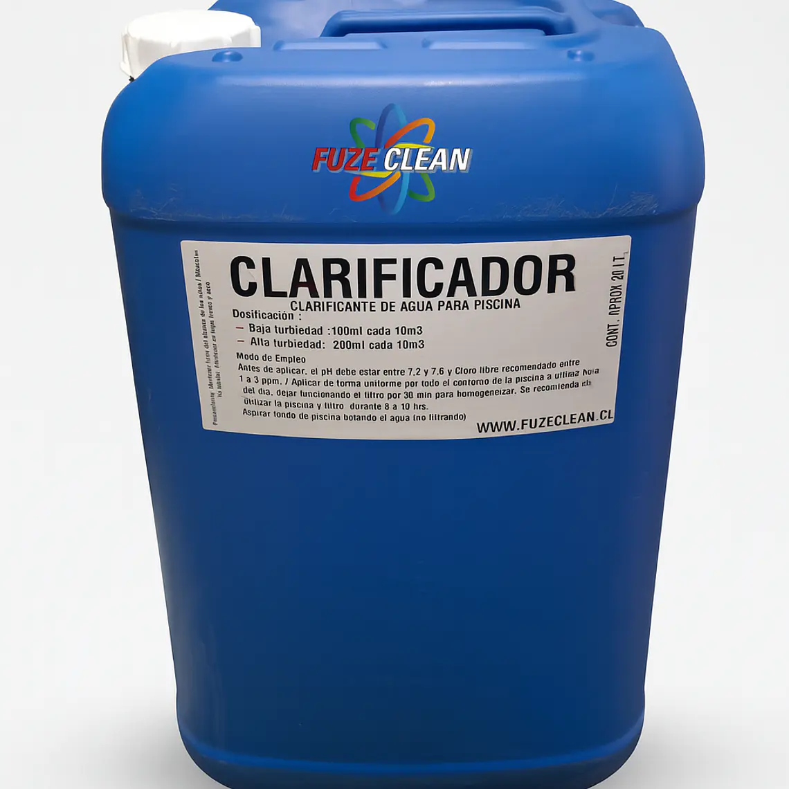 Clarificador de agua para piscina  20 lt | FUZECLEAN 1
