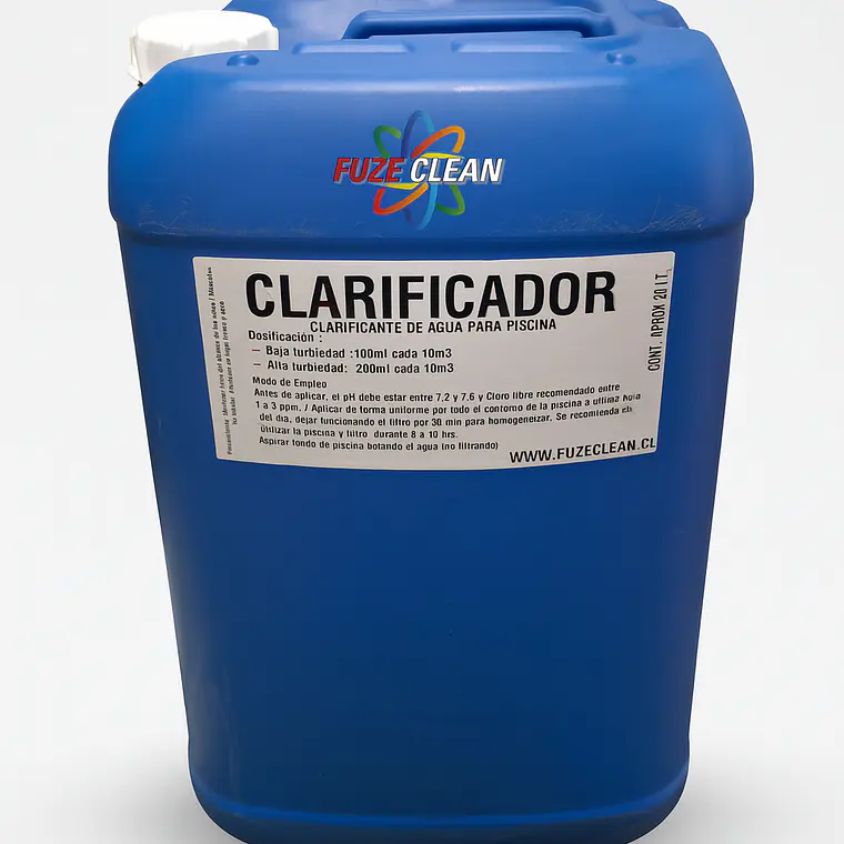 Clarificador de agua para piscina  20 lt | FUZECLEAN 1