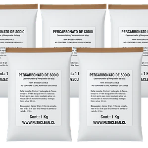 Percarbonato de sodio / Blanqueador Natural PACK 5 KG