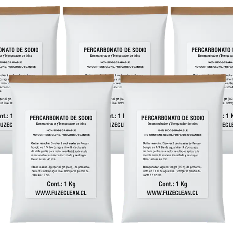Percarbonato de sodio / Blanqueador Natural PACK 5 KG 1