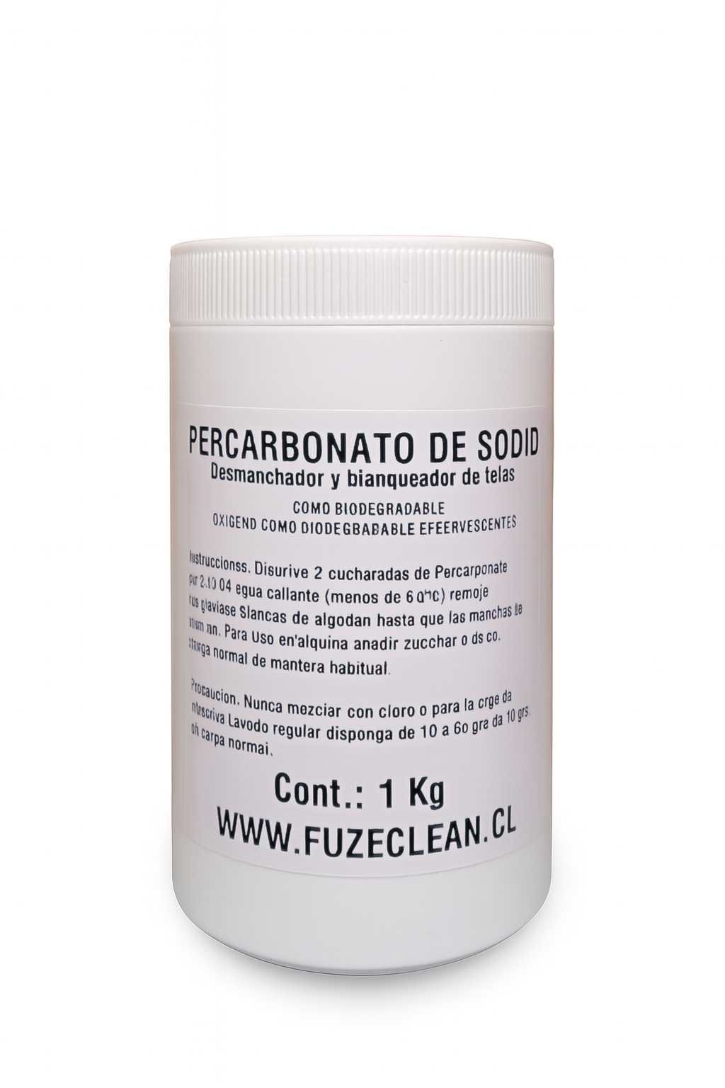 Blanqueador Natural y Desmanchador de Ropa