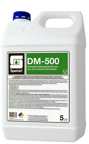 Detergente Industrial DM-500 | Limpieza Profunda en Plantas de Alimentos