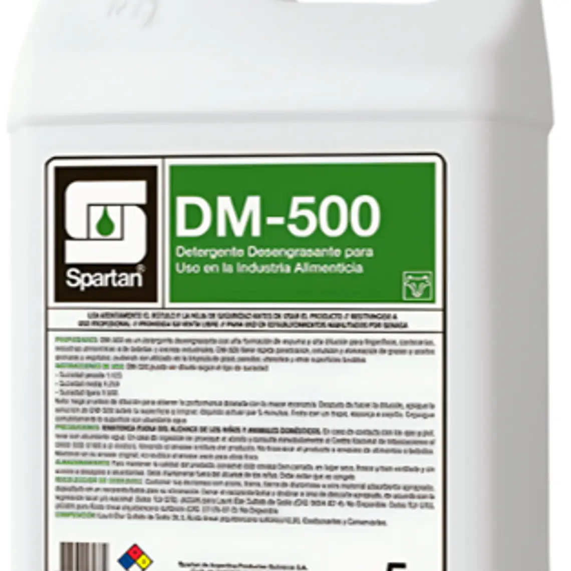 Detergente Industrial DM-500 | Limpieza Profunda en Plantas de Alimentos 1