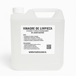Vinagre de Limpieza 8% -Limpiador ecologico 5 litros