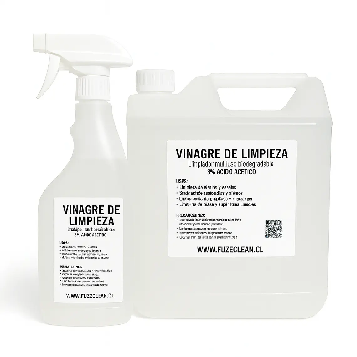 Vinagre de Limpieza 8% -Limpiador ecologico 5 litros 1