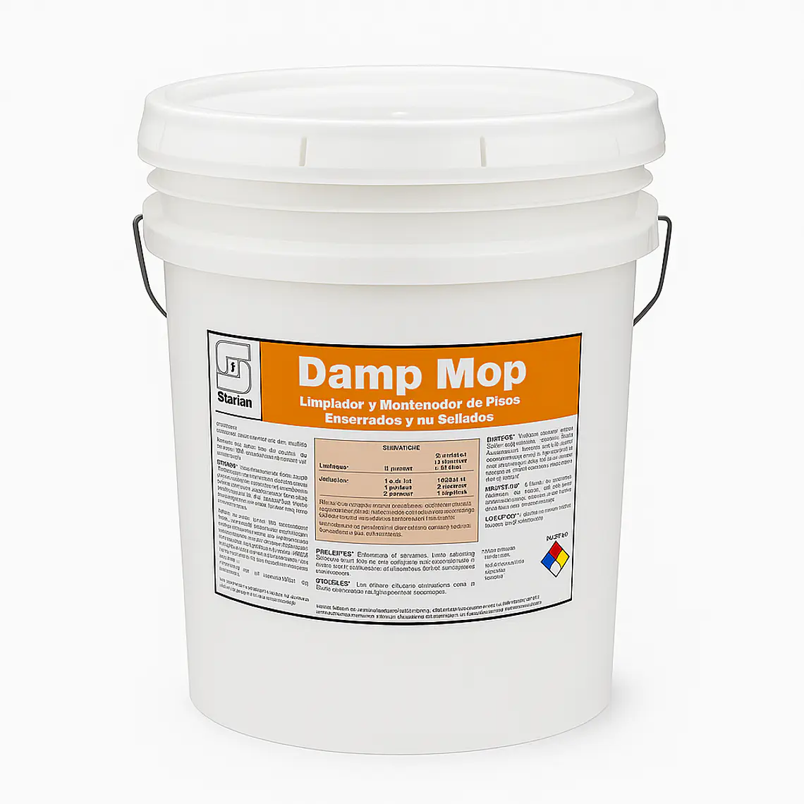  Limpiador y Mantenedor de pisos encerados DAMP MOP  2