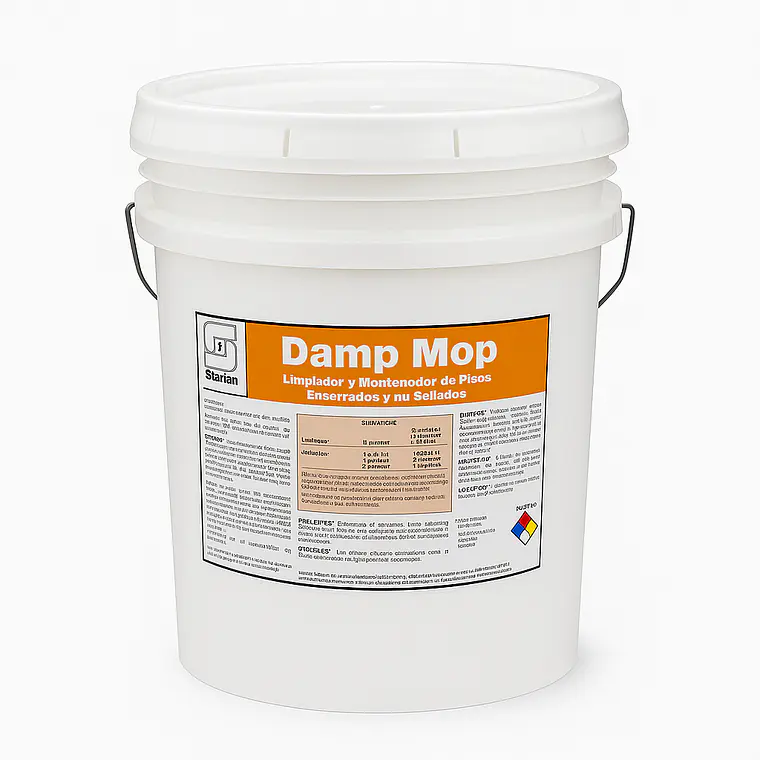  Limpiador y Mantenedor de pisos encerados DAMP MOP  2