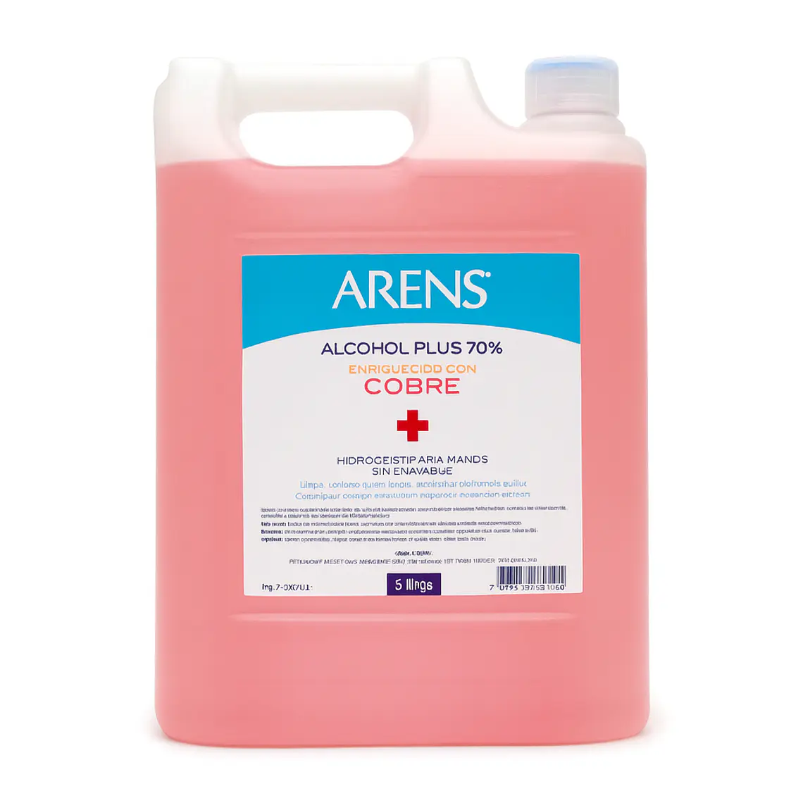 Alcohol desinfectante con Cobre 5lt 1