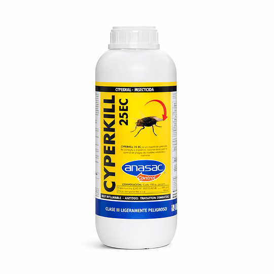 CYPERKILL 25 EC ANASAC – Insecticida Profesional con Cipermetrina