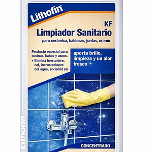 Limpiador de baño Profesional  Lithofin | Elimina Sarro y Cal 1 litro