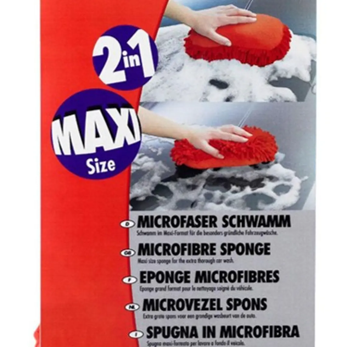 Esponja Microfibra SONAX para Lavar Autos 1