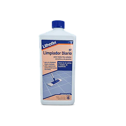 Limpiador Diario Porcelanato y ceramicas  Lithofin | Rendimiento Ultra Alto 1L