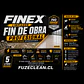Limpiador Fin de Obra Profesional FINEX 5 litros - Miniatura 1