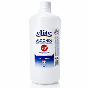Alcohol Desnaturalizado 95° Elite 1 Litro | Limpieza y Uso Industrial