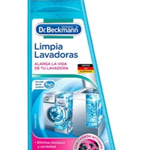 Limpia Lavadoras 250 ml  Dr. Beckmann  | Elimina Olores y Residuos