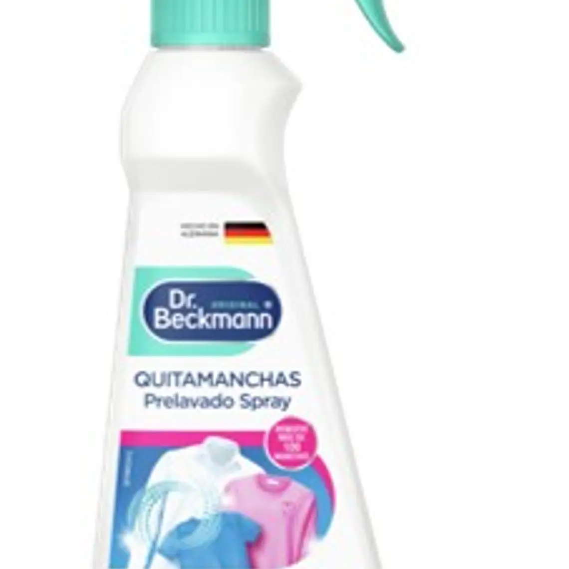 Quitamanchas Prelavado Spray 250 ml  Dr. Beckmann  | Elimina Manchas Difíciles Antes del Lavado 1