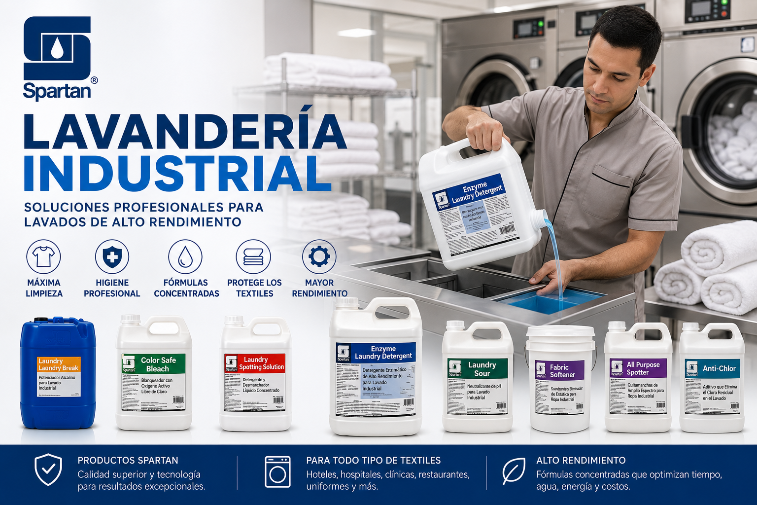 LAVANDERIA INDUSTRIAL SPARTAN