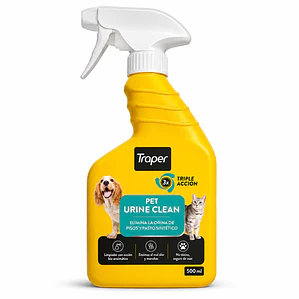 Pet Urine Clean LPU Traper 500 cc – Limpiador Enzimático para Orina y Olores de Mascotas
