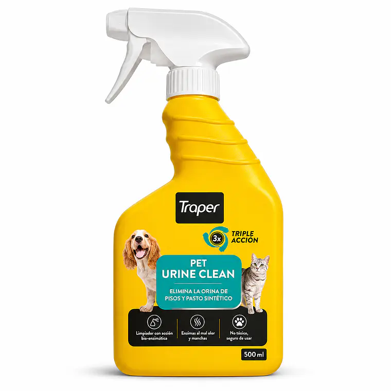 Pet Urine Clean LPU Traper 500 cc – Limpiador Enzimático para Orina y Olores de Mascotas 1