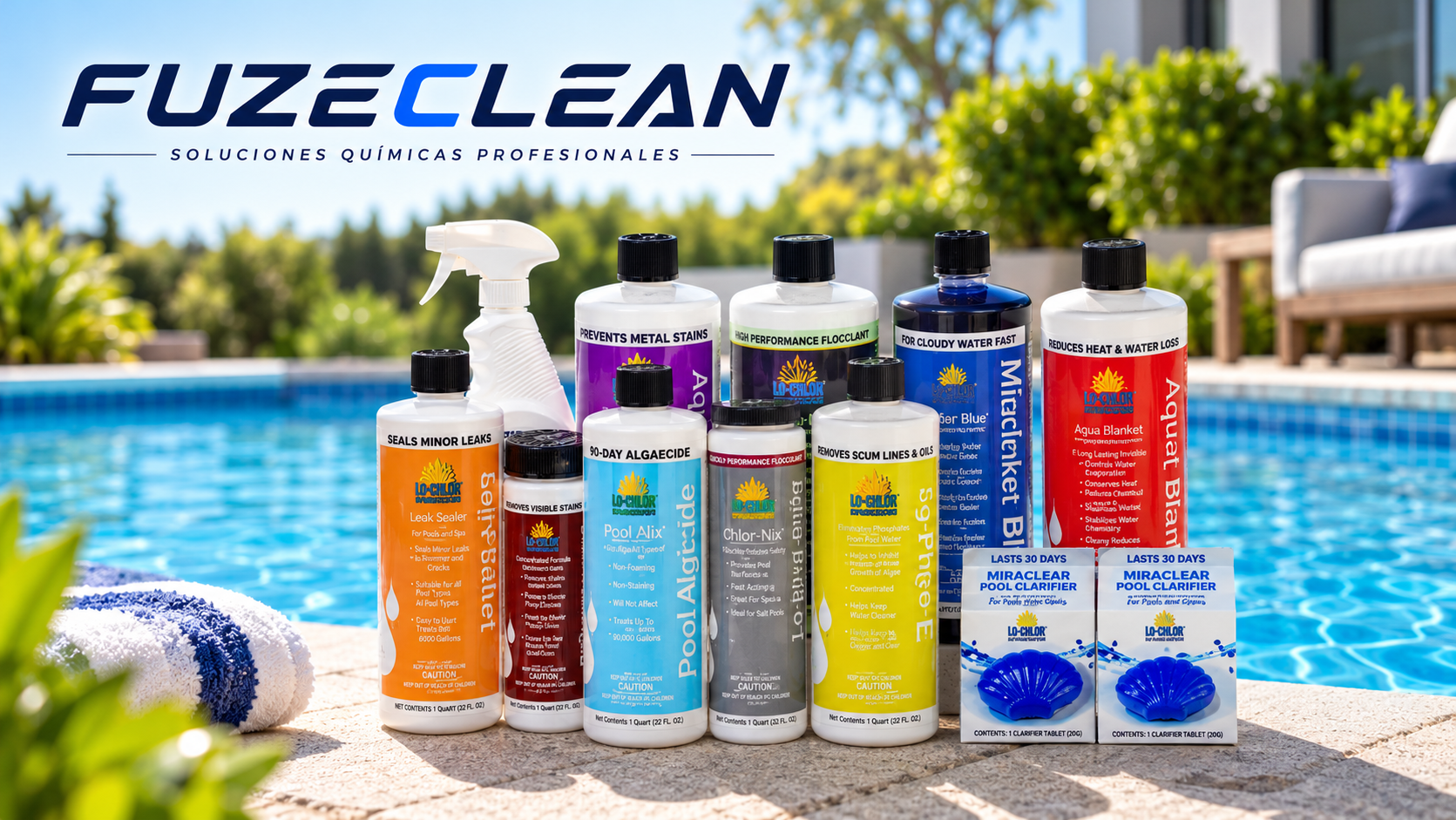 Productos Lo-Chlor para Piscinas: Guía Completa de Mantención y Tratamiento del Agua