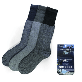 Calcetín de Lana Outdoor Térmico Largo