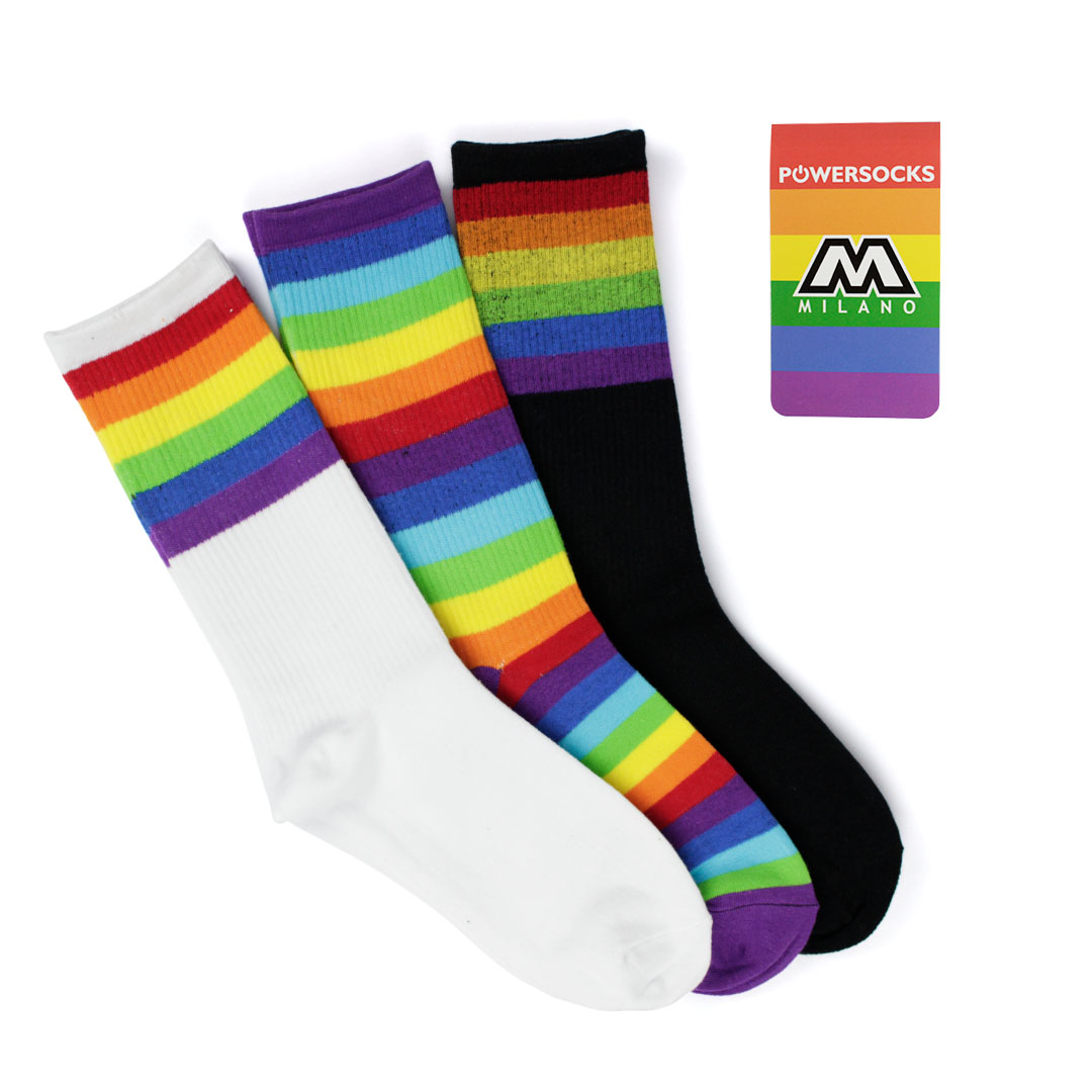 Calcetín Algodón LGBT Arco Iris