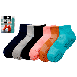 Calcetín Algodón Antideslizante Yoga