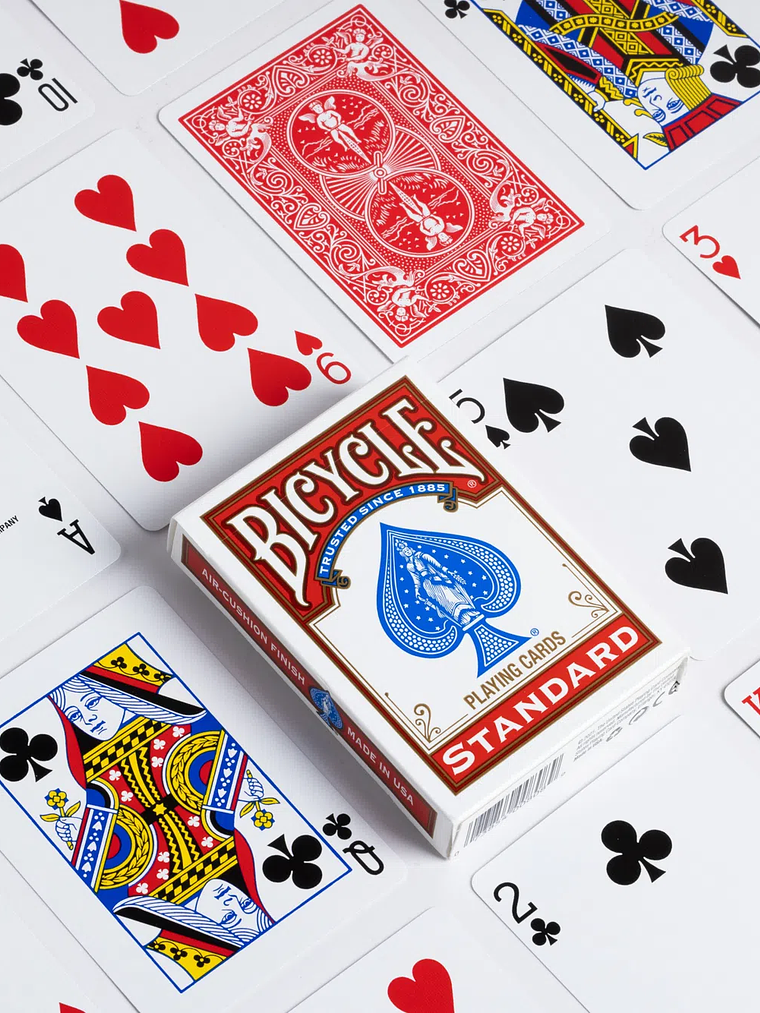 BICYCLE STANDARD INDEX SET (AZUL Y ROJO) 5