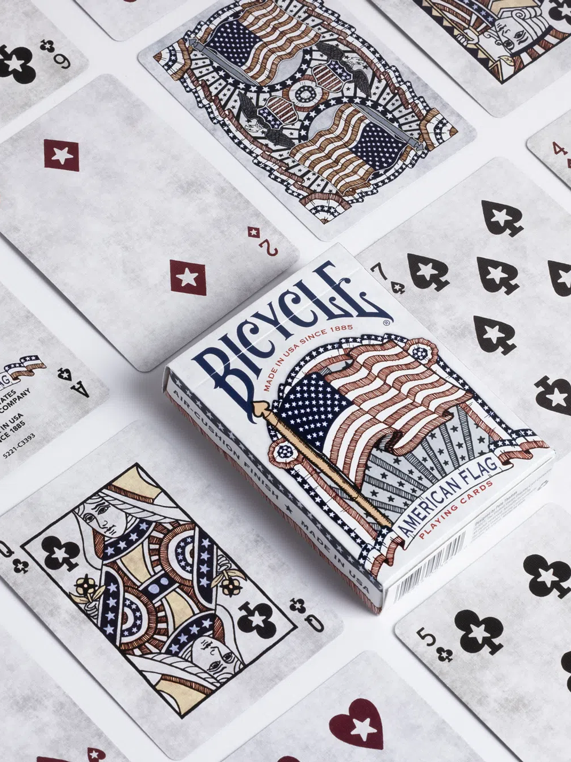 BICYCLE AMERICAN FLAG 2