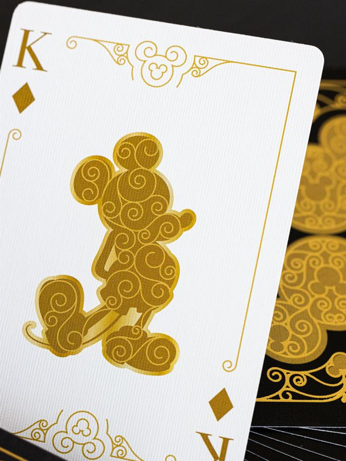 BICYCLE DISNEY BLACK & GOLD MICKEY 4