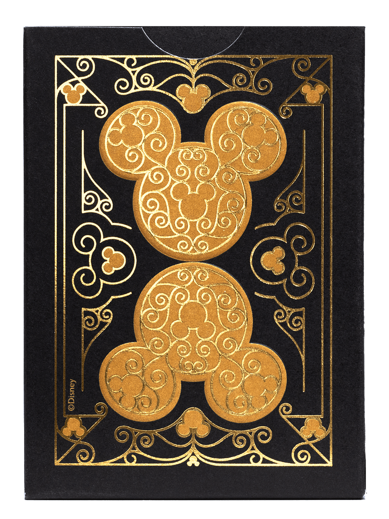 BICYCLE DISNEY BLACK & GOLD MICKEY 5